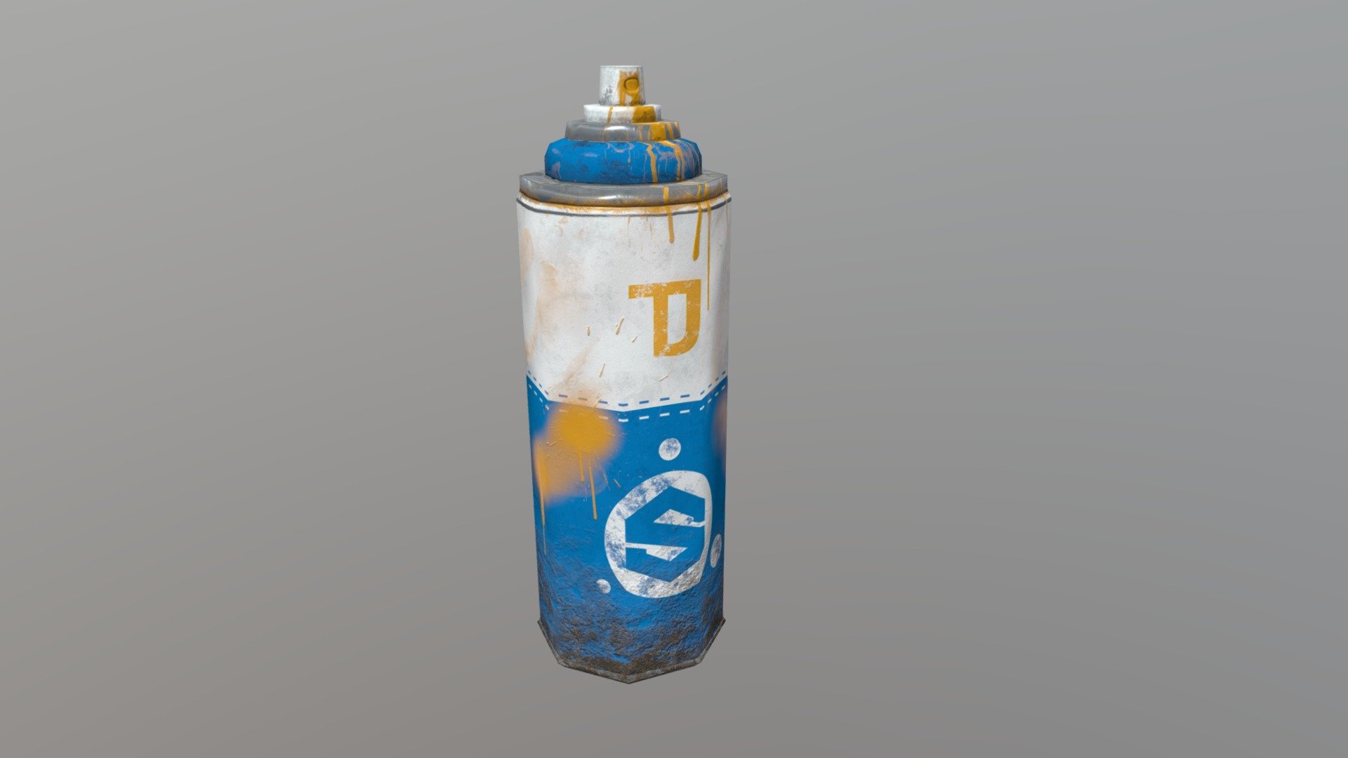 Spray can - 3D model by tomzjosselin 3d model