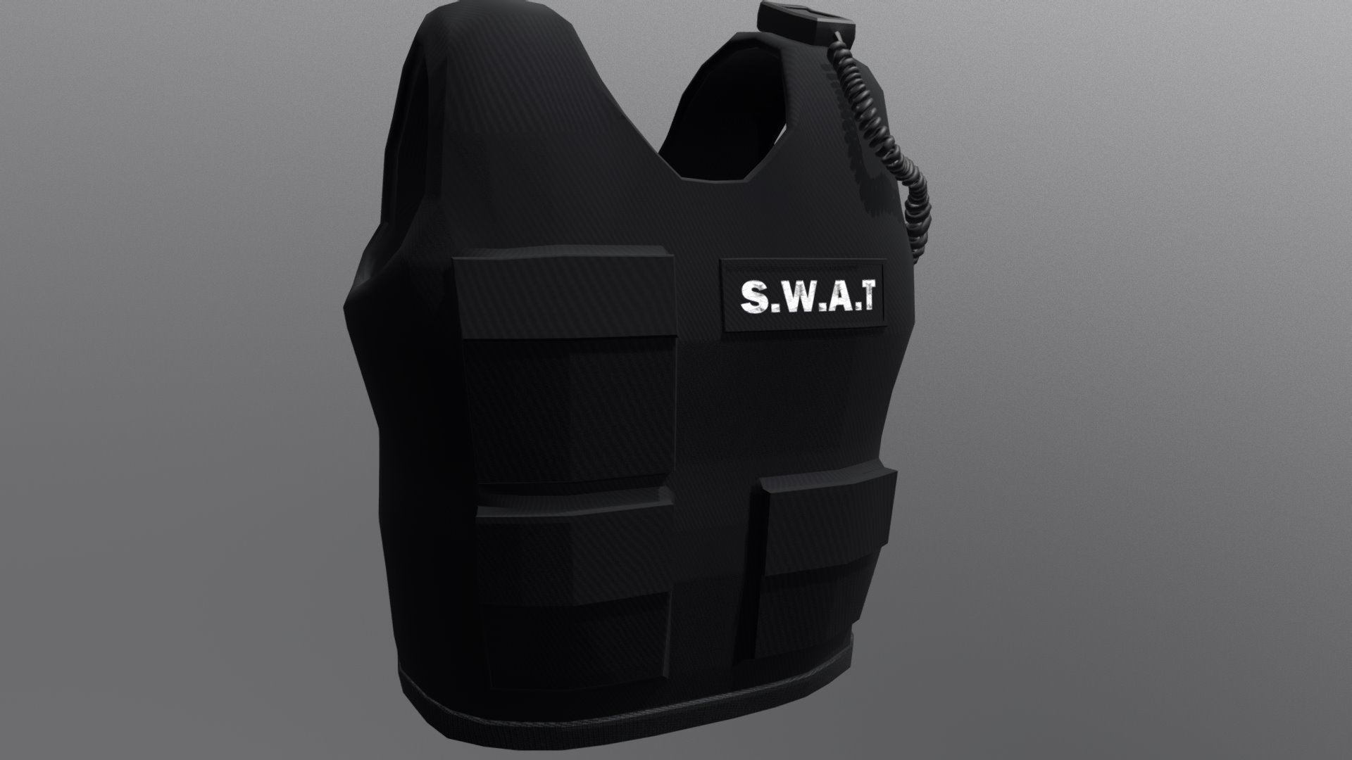SWAT VEST - 3D model by zogorman 3d model