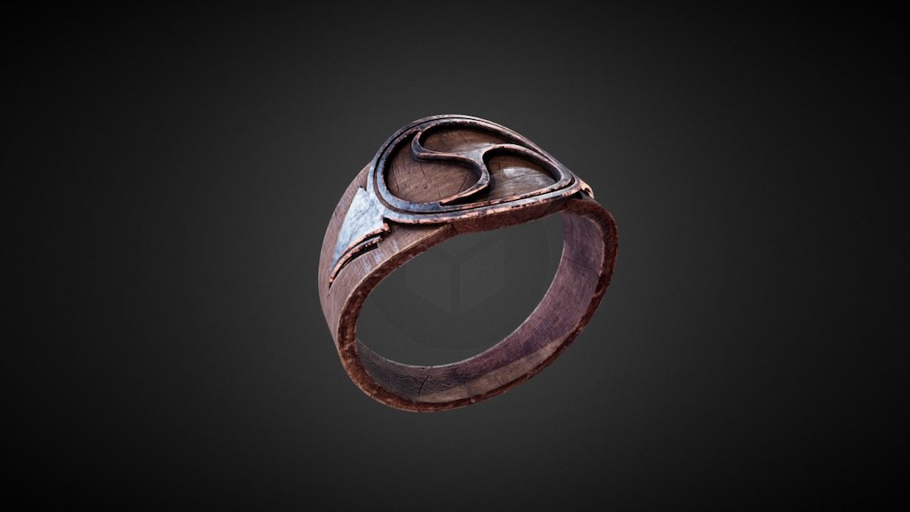 &hellip;) - Mysterious ring - 3D model by fly4xy (@4xy) 3d model