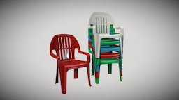 Classic Plastic Chairs chair, plastic
