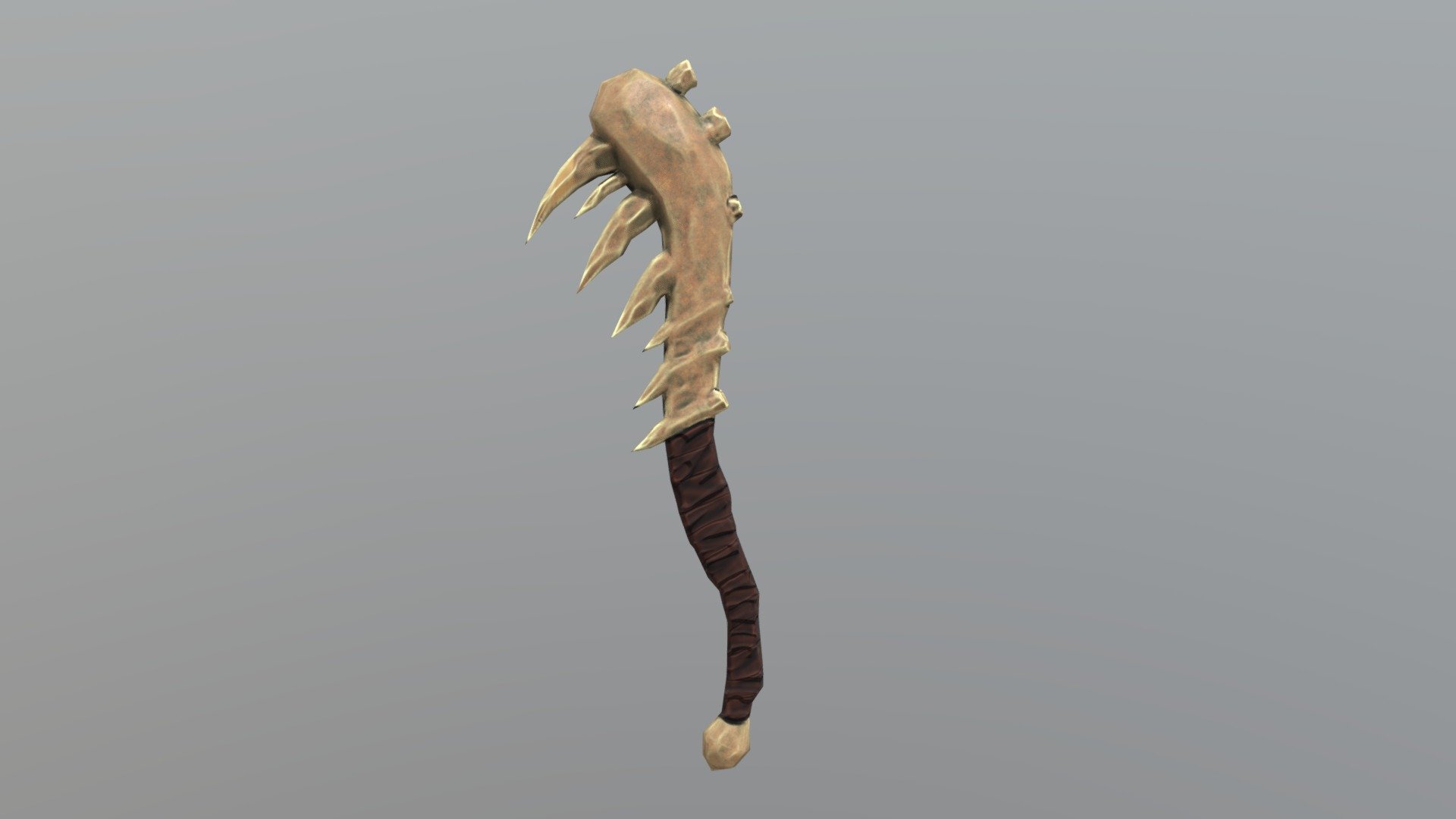 Part of the Bone Weapon set for Beyond Skyrim: Atmora 3d model