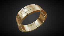 Cartier Ring jewellery, luxury, jewelry, printable, metallic, precious, shining, gold, steel