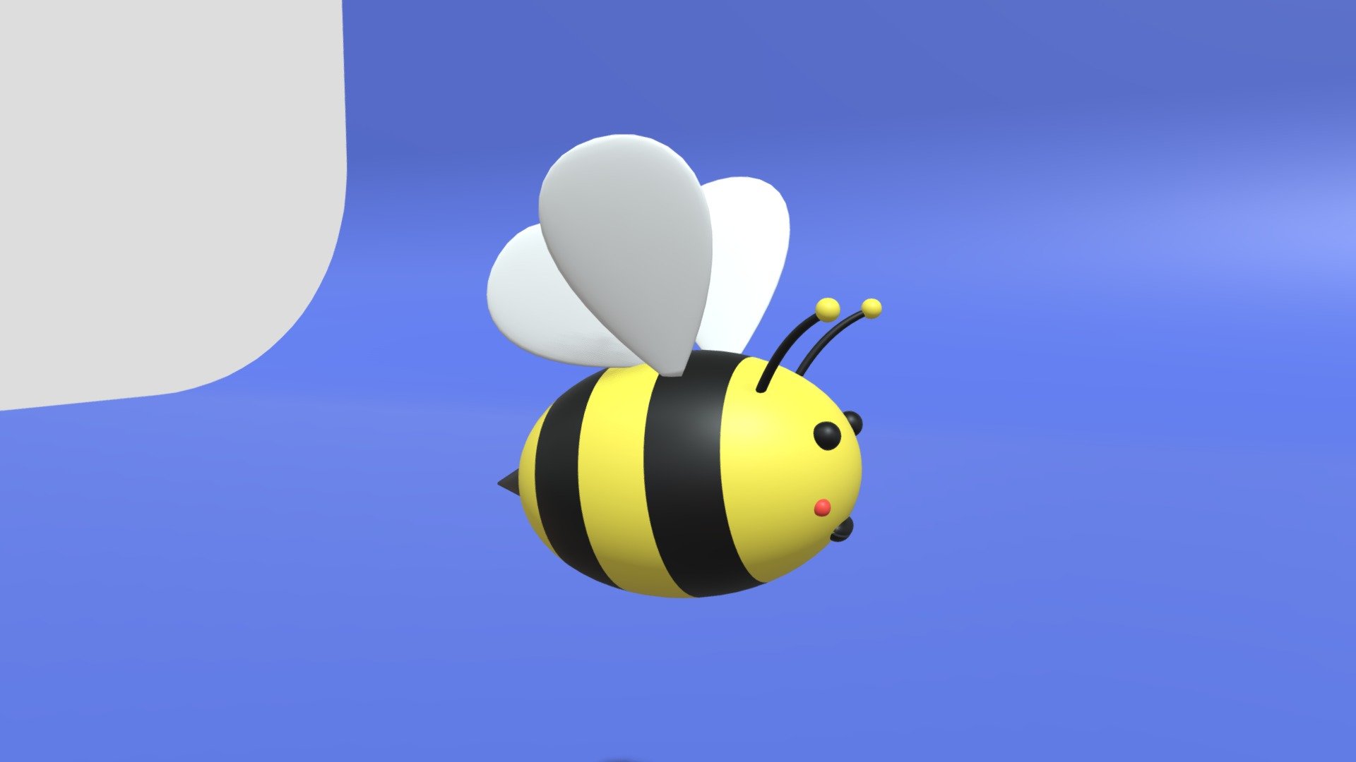 -Cute Cartoon Bee.

-This product contains 13 objects.

-Total vert: 7.895 poly: 8.071.

-Materials have the correct names.

-This product was created in Blender 2.8.

-Formats: blend, fbx, obj, c4d, dae, abc, stl, u4d glb, unity.

-We hope you enjoy this model.

-Thank you 3d model