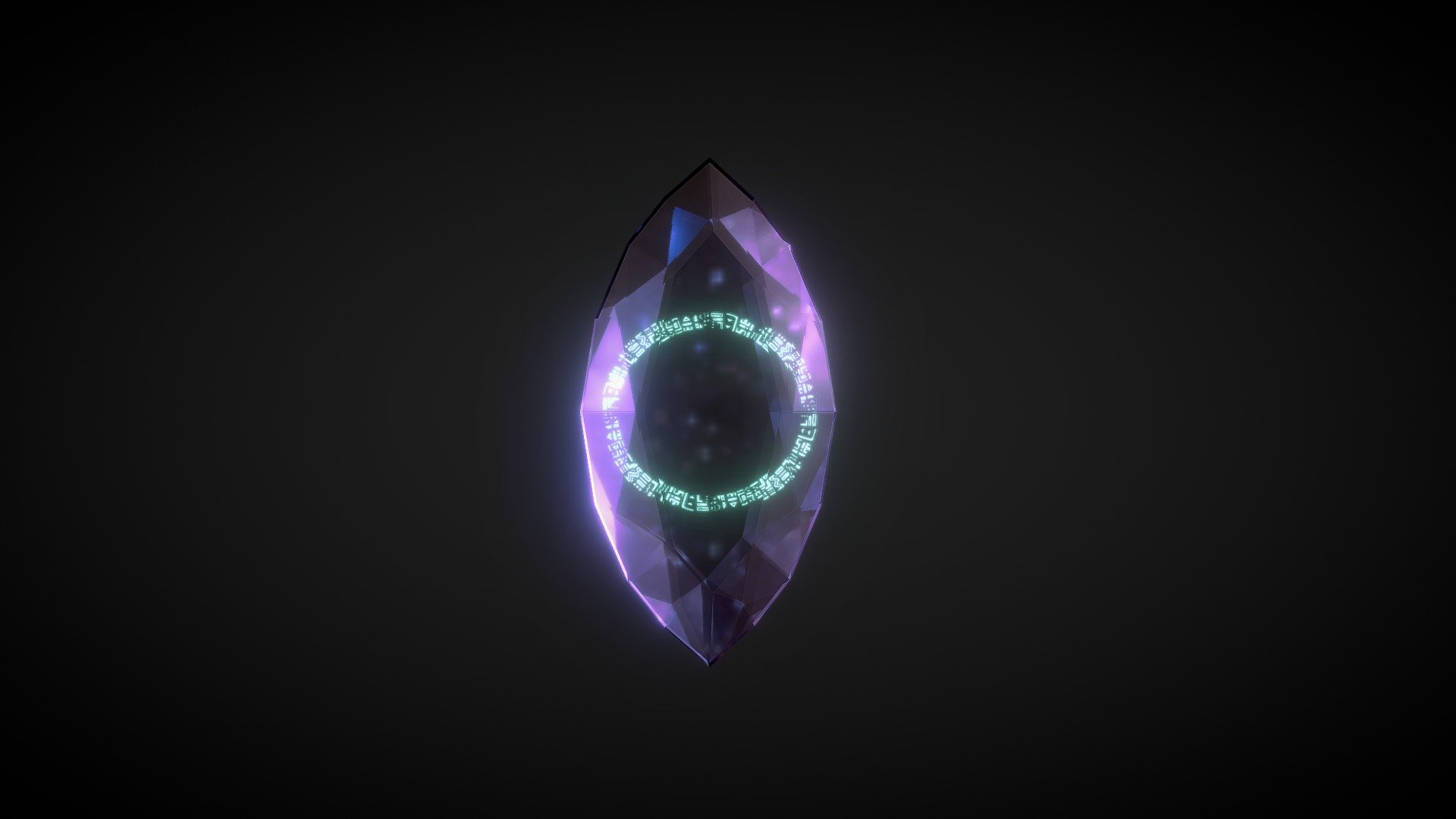 The renderer on sketchfab is really powerful XD - Magic Diamond - Download Free 3D model by Delincoter 3d model