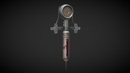 Suringe (Fallout) health, fallout4, low-poly, lowpoly, fallout, gameready