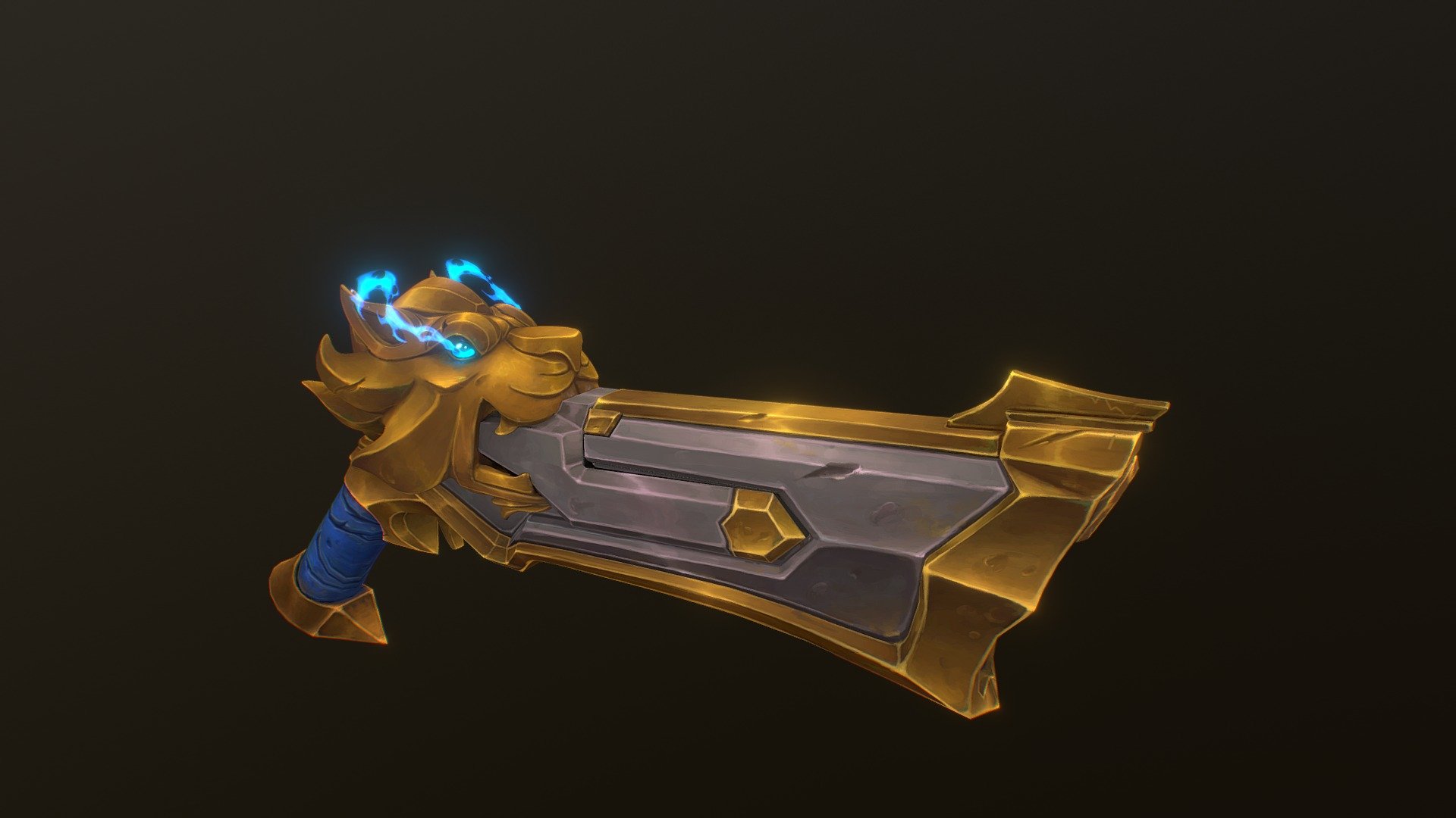 Hey all! Lex is my favorite characters from Paladins. I decided that he needed a gun that could express his character of Justice and Power

I hope you guys enjoy it and like it as much as I did.

Thanks! - Lionheart Lex - 3D model by Daryl Uribe (@viller) 3d model