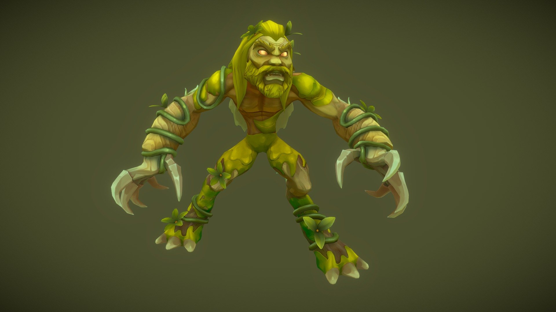 Stylized character for a project.

Software used: Zbrush, Autodesk Maya, Autodesk 3ds Max, Substance Painter - Stylized Swamp Imp - 3D model by N-hance Studio (@Malice6731) 3d model