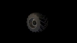 Monster Truck Wheel Game wheel, truck, big, tyre, rims, monstertruck, vehi