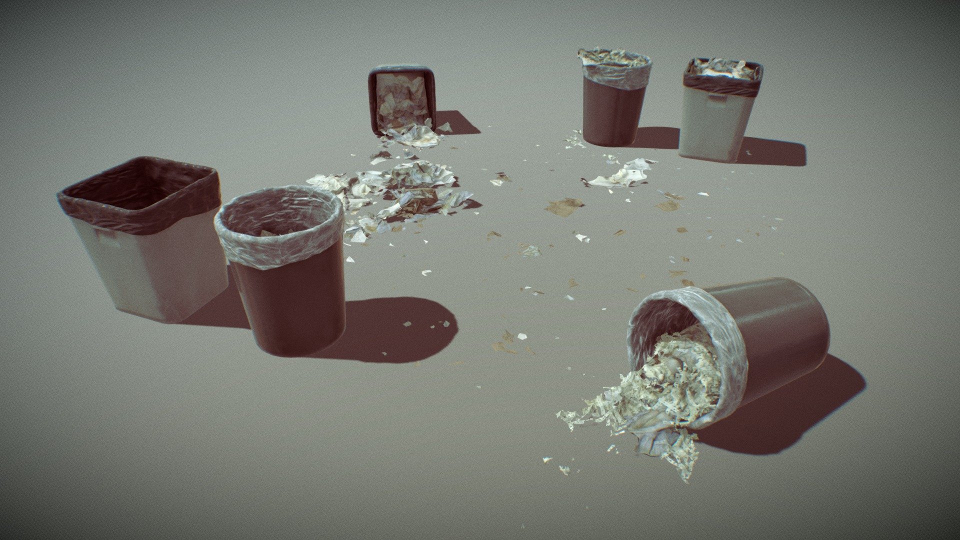 Next gen quality trash - Trash - Download Free 3D model by schmoldt.art 3d model