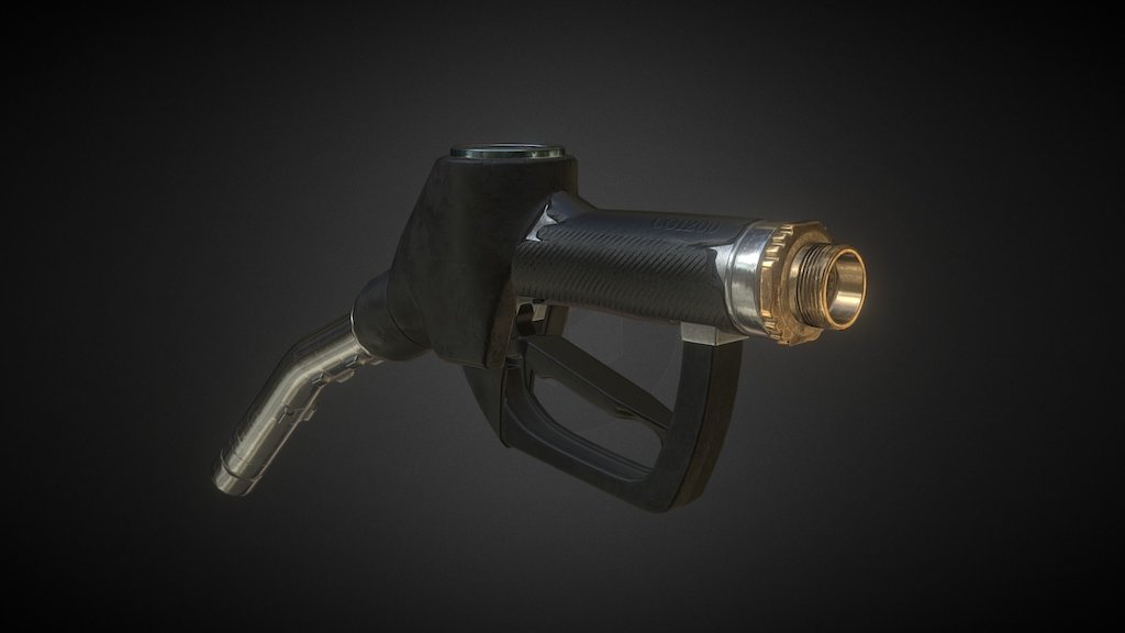 Fuel pump nozzle - 3D model by will (@willwilson) 3d model