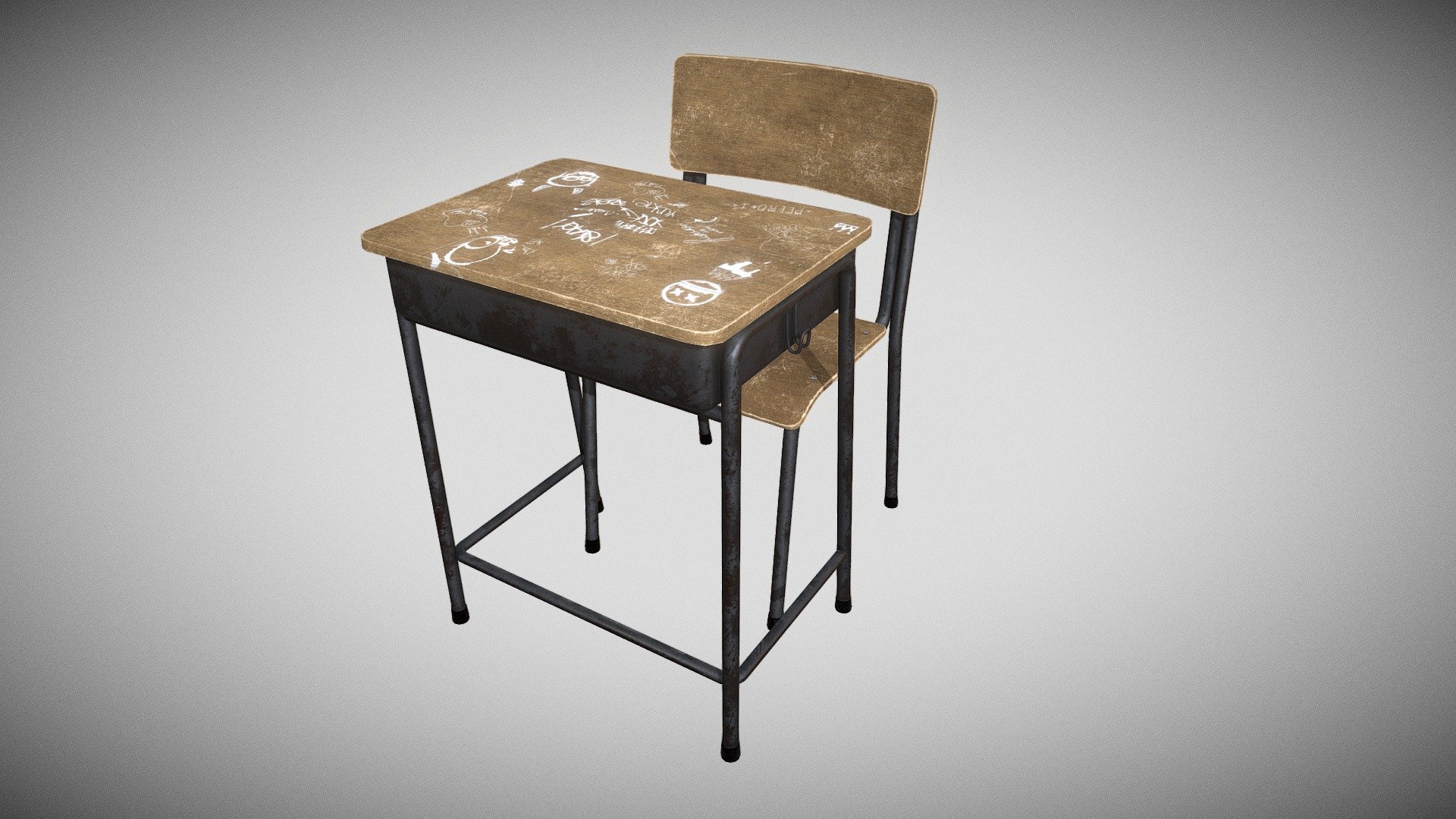 School Table and Chair (Dirty Version)

Detail Information :




Poly : 4830 / Verts : 4937

FBX and OBJ

All textures and materials needed for the rendering found in the archive

Texture resolution 4K
 - School Table and Chair (Dirty Version) - Buy Royalty Free 3D model by Bad Rabbit (@dabadrabbit) 3d model