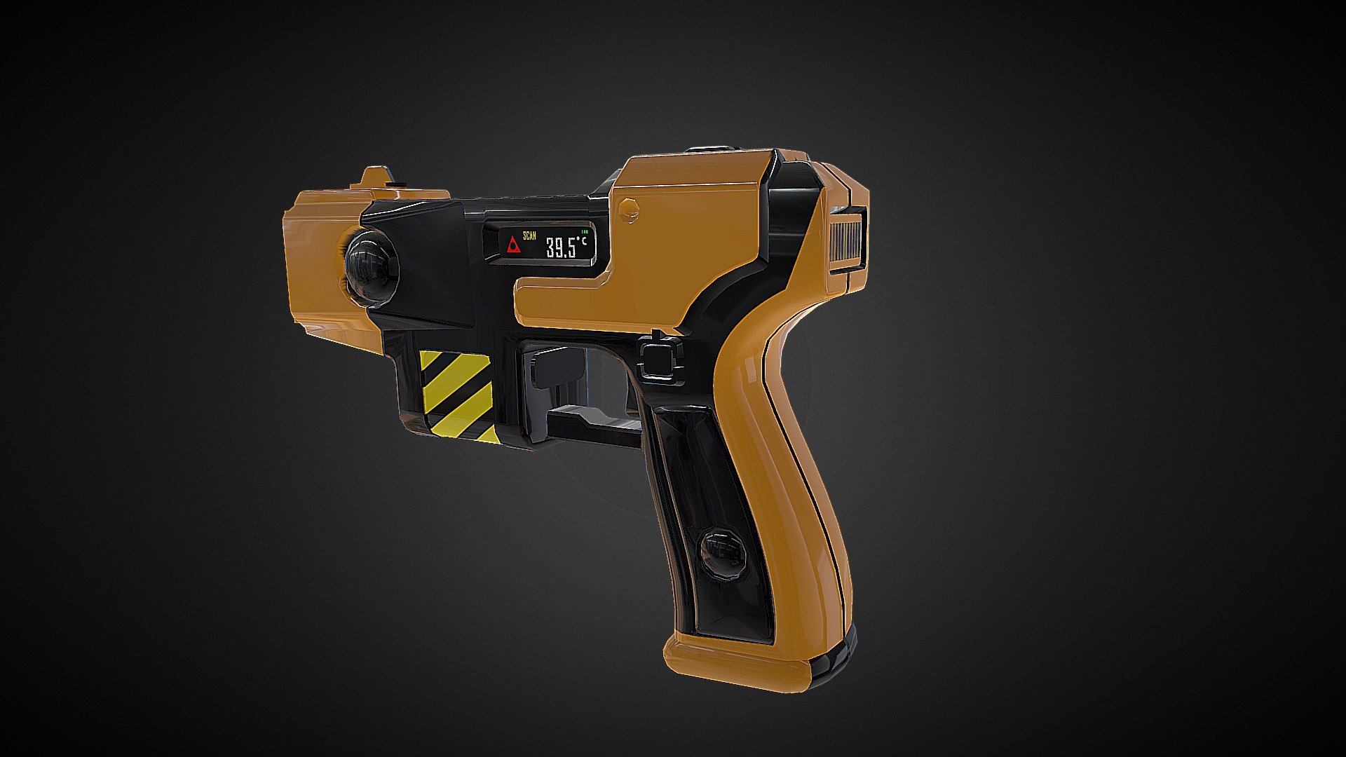 Taser Thermometer - Download Free 3D model by Otrowero 3d model