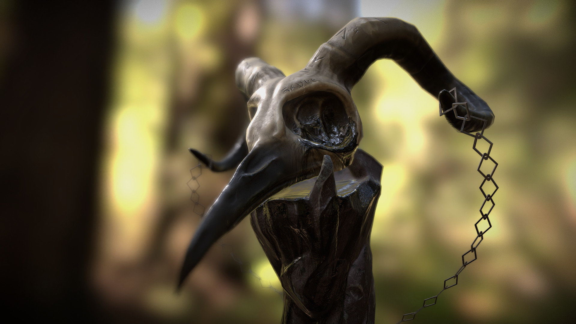 Bird Skull - 3D model by Vezonia (@vezon122) 3d model
