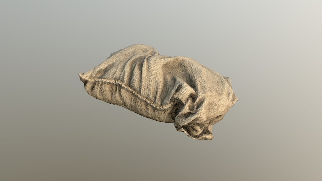 Single sandbag part of the Sandbag Singles Unreal marketplace package.

Large texture size, you might have to wait a moment for the textures to load properly 3d model