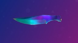 Dagger Knife (Gradient) daggers, fbx, game-ready, free-download, weapon-3dmodel, dagger-blade, daggerweapon, knife-blade, weapon, knife, low-poly, lowpoly, gameasset, dagger, gameready