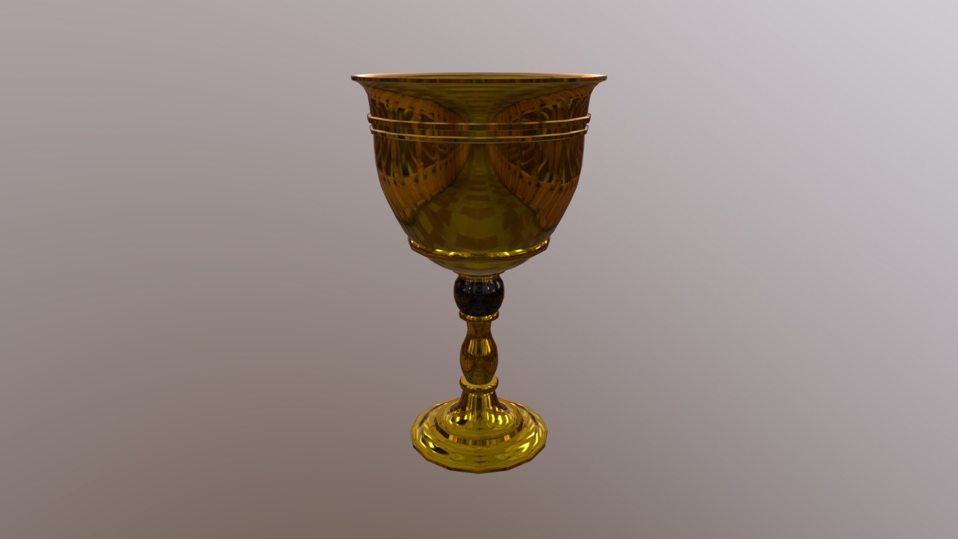Golden Cup - 3D model by Jonny.Willian 3d model
