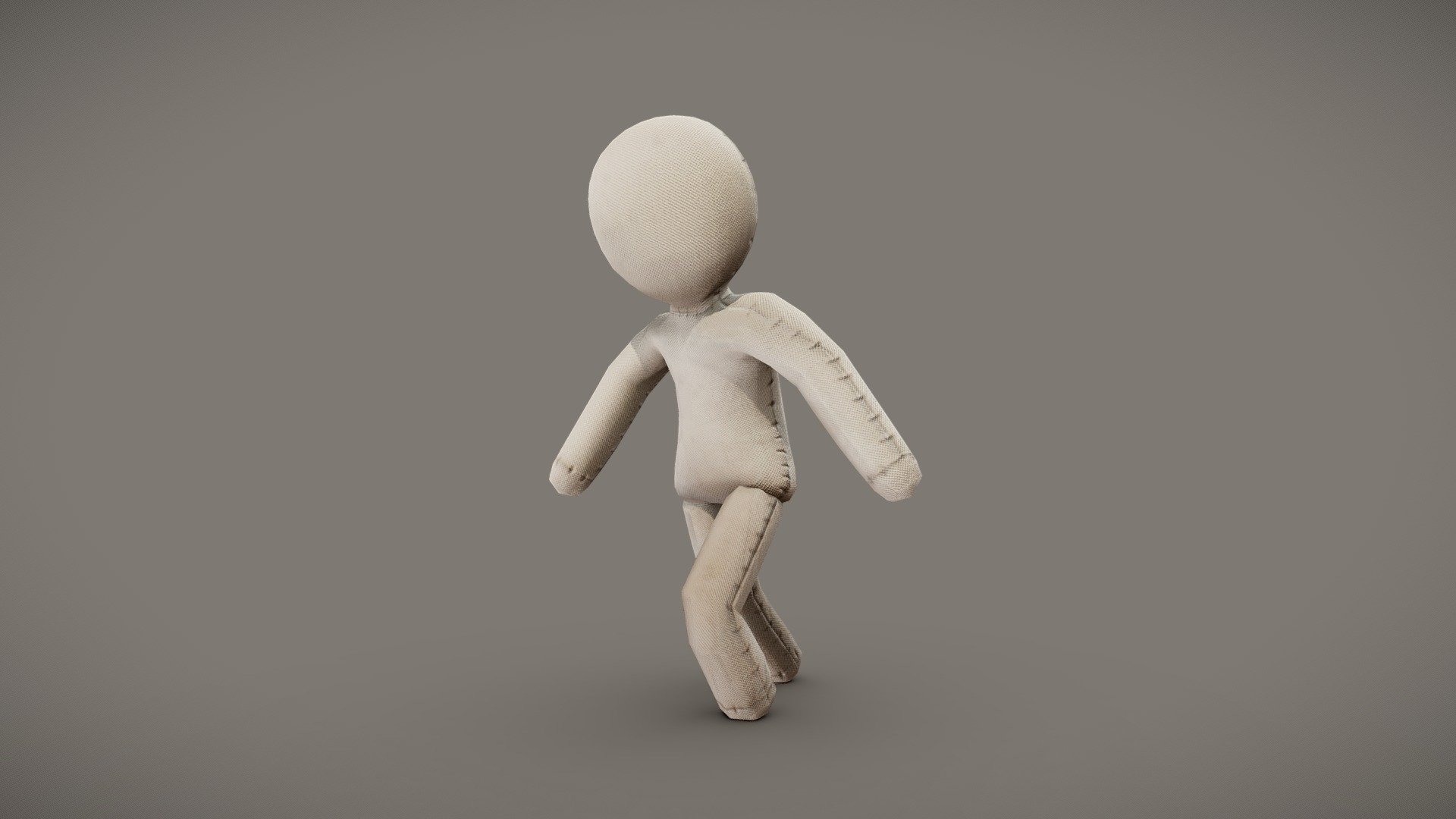 Low Poly Rag Doll for your renders and games

Rig Information:

Rigged mesh

Animation: none

Textures:

Diffuse color, Roughness, Normal, AO

All textures are 2K

Files Formats:

Blend

Fbx

Obj - Low Poly Rag Doll - Buy Royalty Free 3D model by Vanessa Araújo (@vanessa3d) 3d model