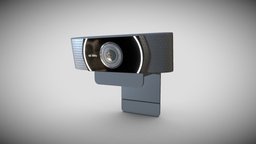Stock Webcam (Game Ready) gadget, prop, unreal, camera, webcam, ue4, unity, asset, pbr, technology, noai