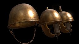 Montefortino Helmets variation rome, roman, antiquity, legionnaire, montefortino, helmet
