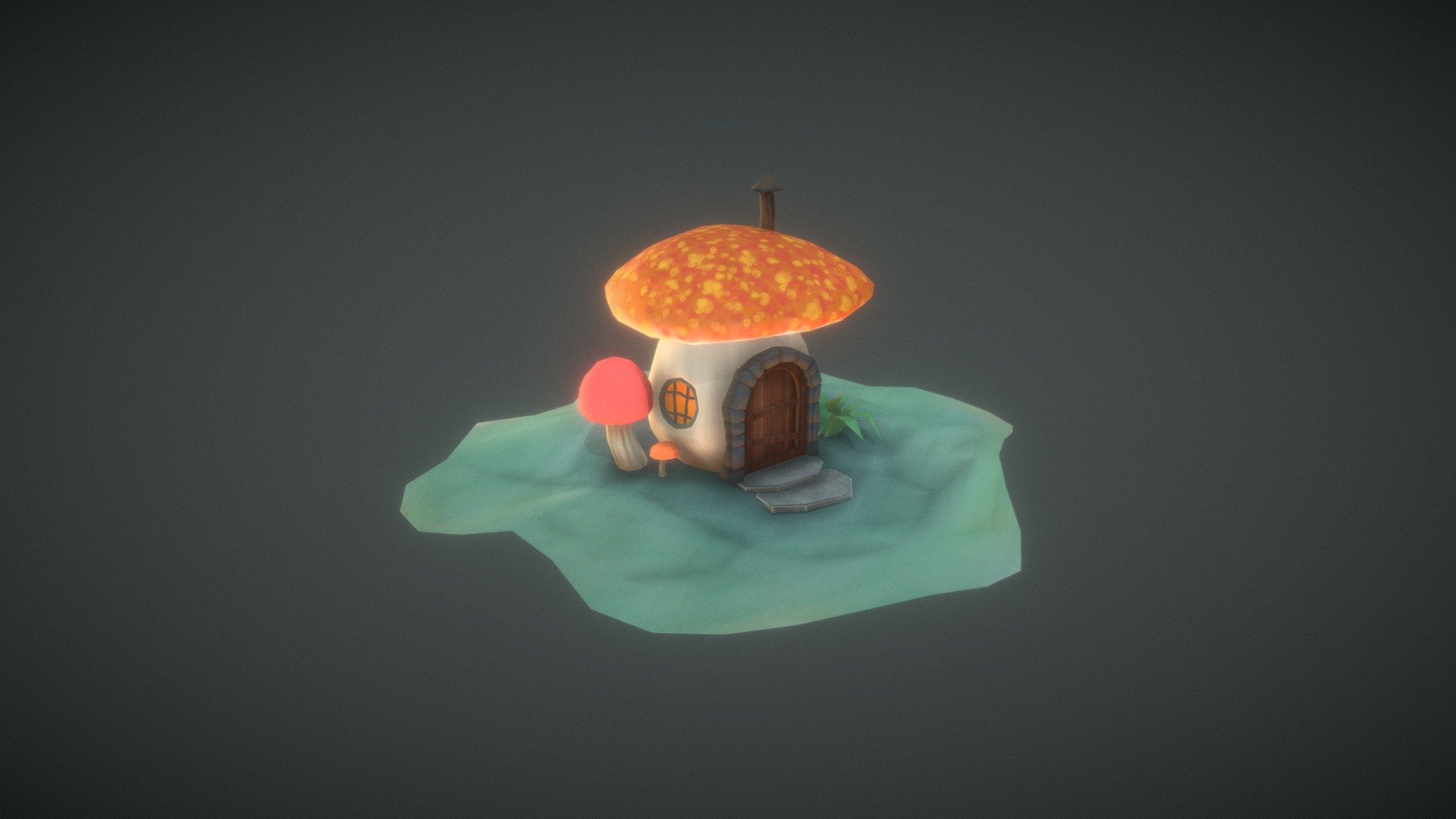 Low poly Mushroom house
My fisrt model in Sketchfab =))

26/09/2021 - mushroom house - Download Free 3D model by C.K (@buicongkhai92) 3d model