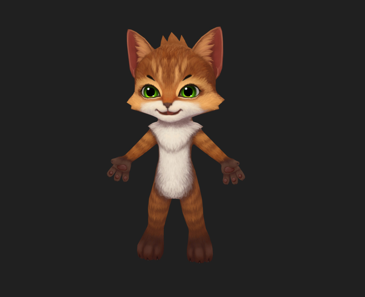 Just a character for mobile game 3d model