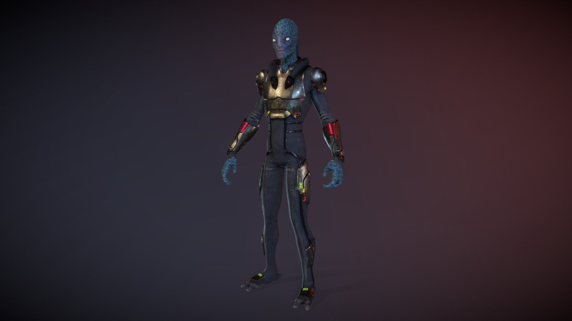 This character can be found also at Unreal Marketplace and Unity Asset Store 3d model