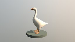 Goose from Untitled Goose Game goose, game