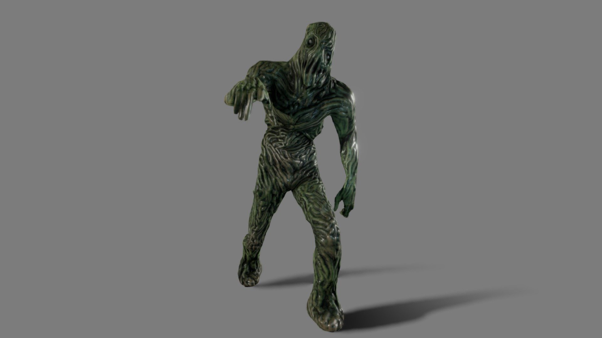 First revision of the Forest Monster for the game I.C.U 3d model