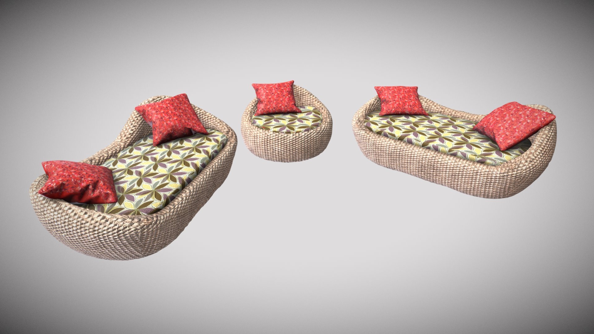 PBR Specular/Glossiness - 1 Material 4k  + 1 Material 2k for Fabrics  




Diffuse  

Gloss  

Normal  

Specular 

Ambient Occlusion
 - Rattan Set - Buy Royalty Free 3D model by Francesco Coldesina (@topfrank2013) 3d model