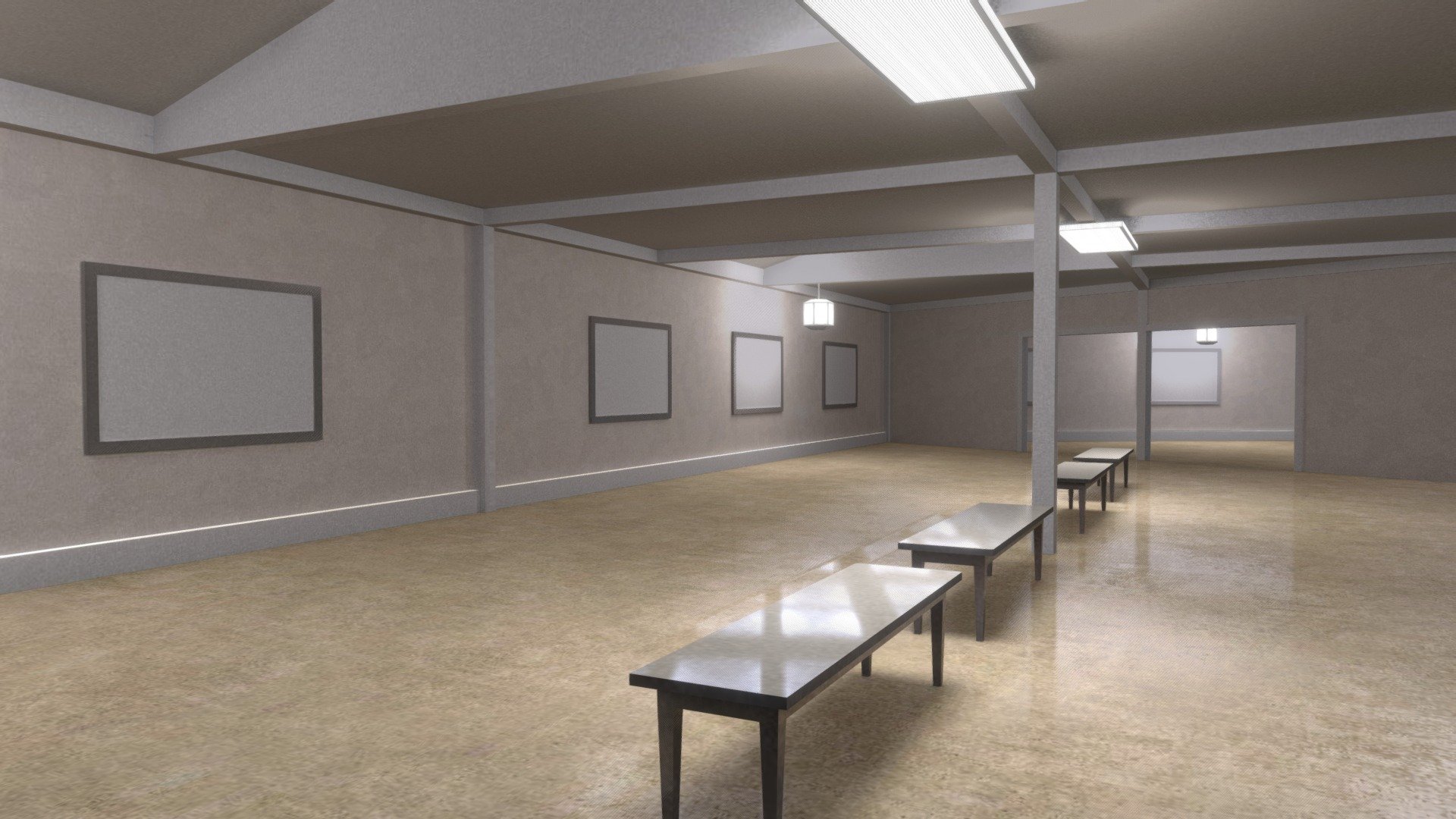 VR Art Gallery Showcase Presentation Building



I have other galleries as well. Check them out! 

Diffuse, Metallic, Roughness, Emission (not shown)

 - VR Gallery Showcase Presentation Building - Download Free 3D model by jimbogies 3d model
