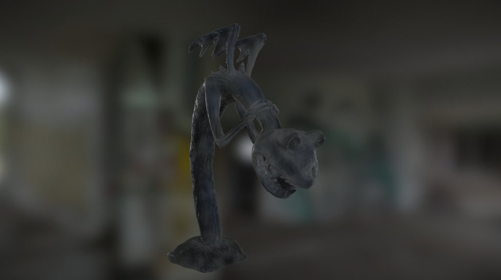 Un gargouille inspirée du film The Nightmare Before Christmas - Gargouille - 3D model by supercaribou 3d model