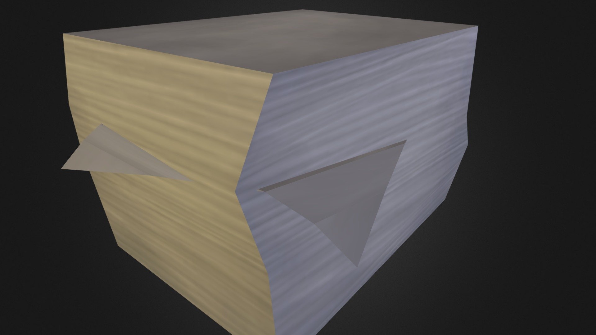 Matthew_selby_Pile of paper 3.zip - 3D model by Warkscol 3d model