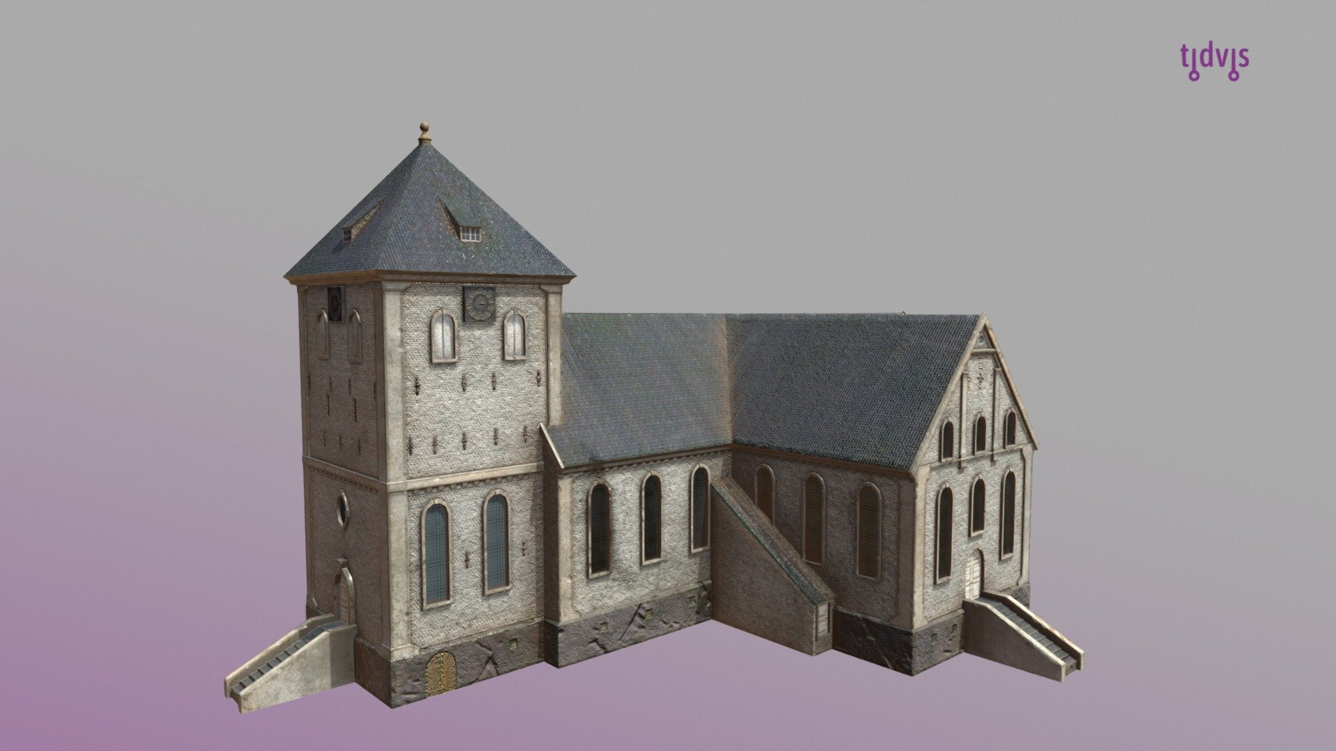 This model was wade for the project The port of Oslo in 1798. 

it was made by Tidvis AS. 3d moddel by Anders Hereng Hansen. Historical research by Henrik Izzet Thommesen - Oslo Cathedral in 1798 - Download Free 3D model by Tidvis 3d model