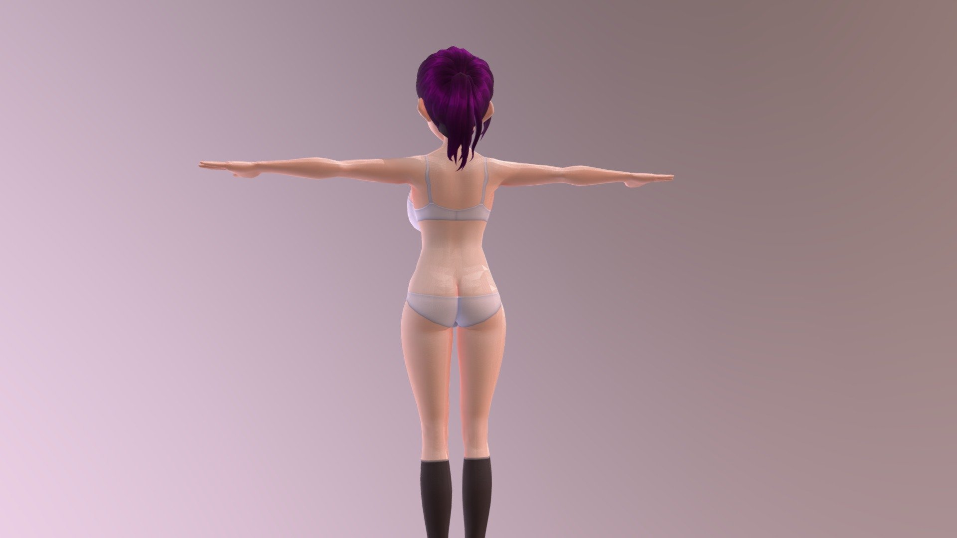 If you like my work, please  buymeacoffe
https://www.buymeacoffee.com/unity3dmobx

Bigger melons, different hairstyle and better eyelash texture
Low poly anime avatar, fully rigged and ready for vrchat or game 3d model