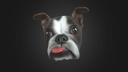 Elaines French Bulldog model dog, pet, personalized, frenchbulldog, custom-made