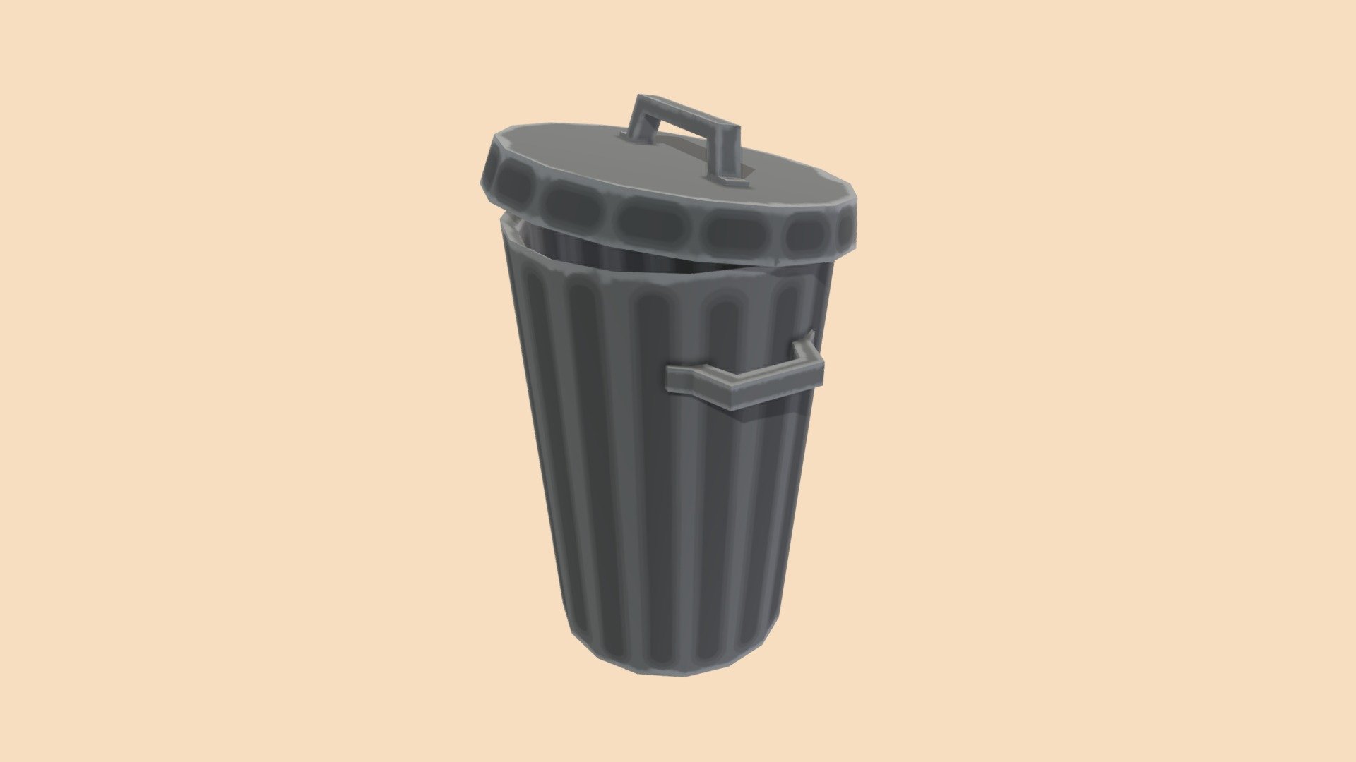 Trash Can [Parker's] - 3D model by Astroficer (@nick-searle) 3d model