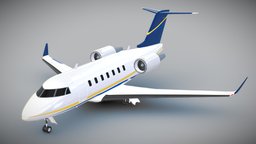 Bombardier Challenger 600 business jet transportation, airplane, private, transport, business, aircraft, jet, corporate, charter, blender-3d, bombardier, businessjet, blender3dmodel, bombardier-challenger600, flying-vehicle, corporate-jet, private-jet, business-jet, blender, vehicle, blender3d, air, plane, 3dmodel