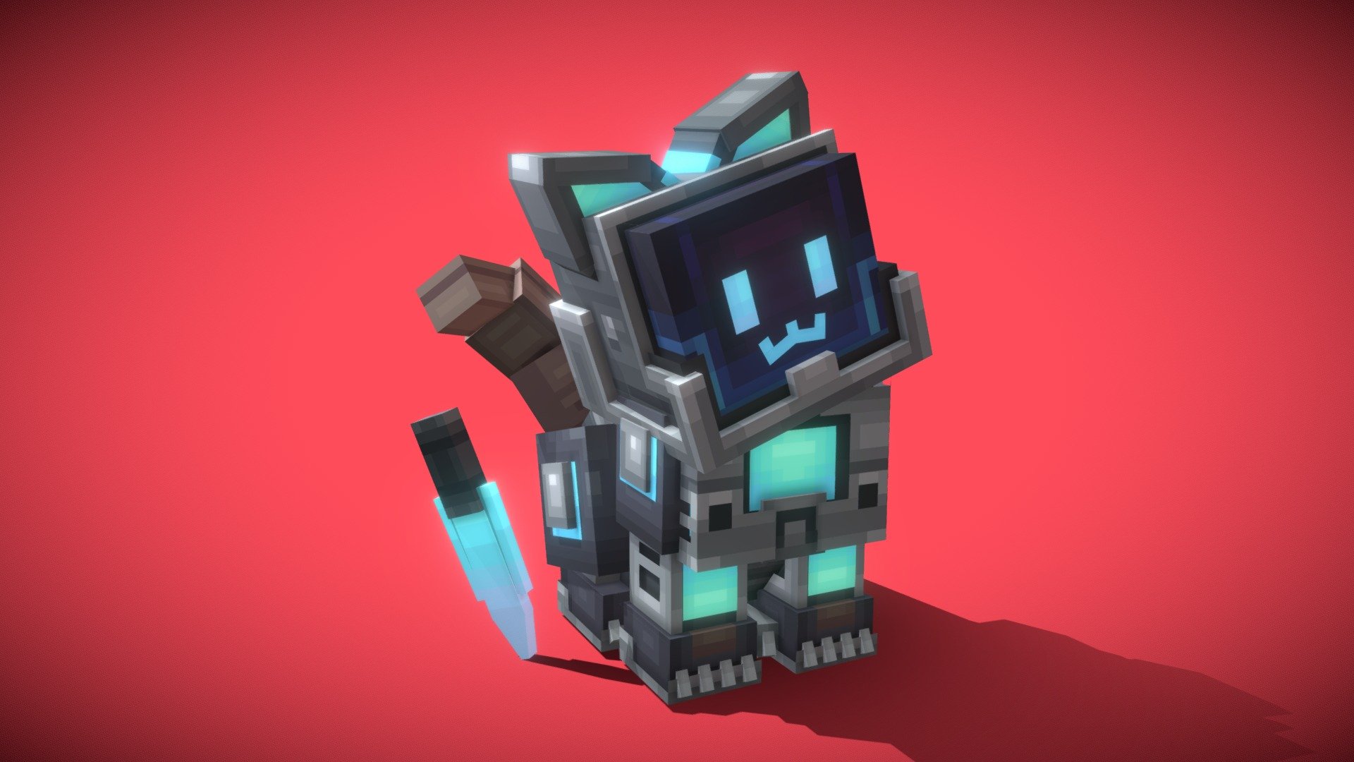 KAY/O Cat - 3D model by Drago (@drago_) 3d model