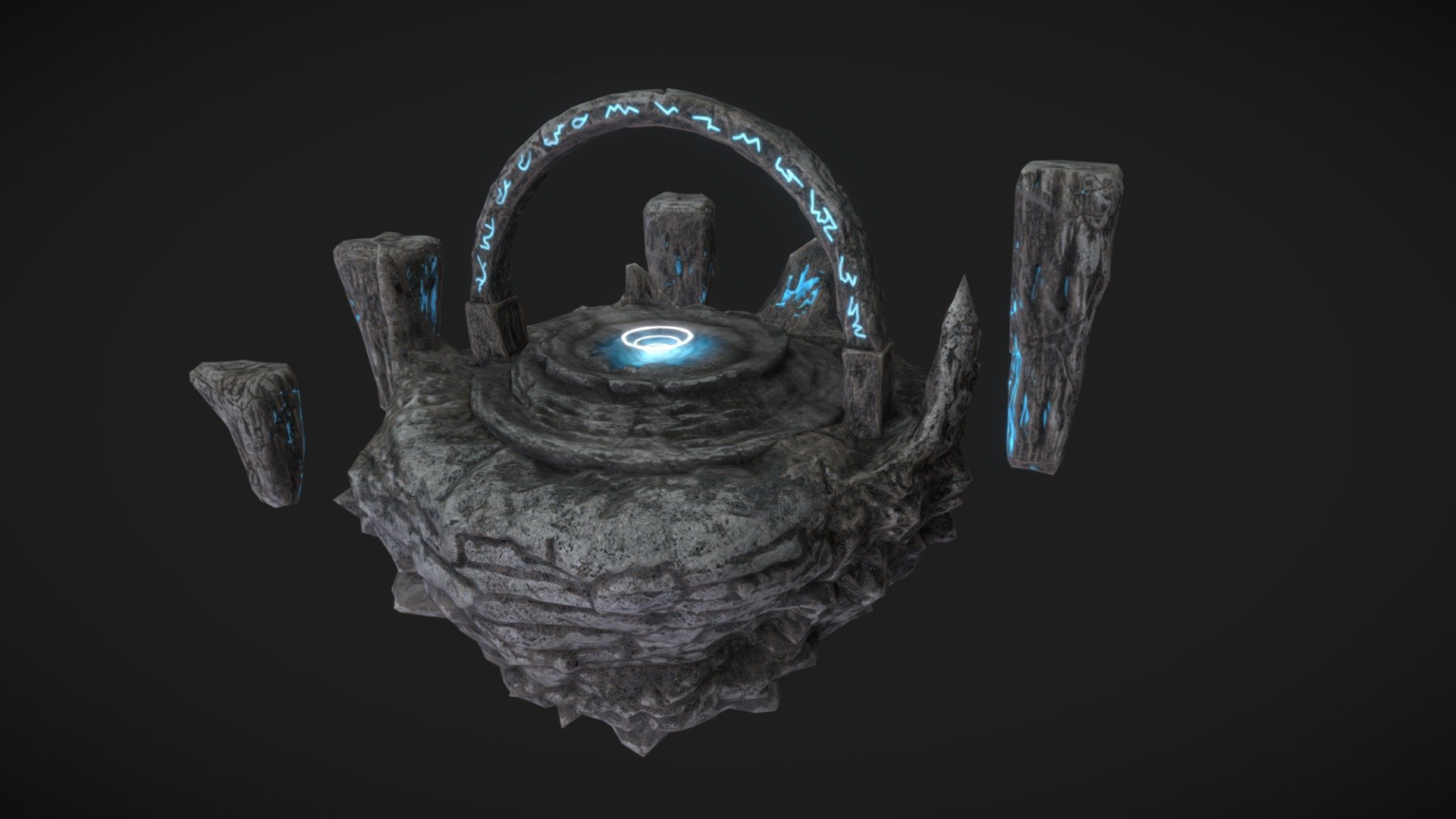 Portal for games ready.
Sci Fi 3D Model.
For Fantasy Projects or Games.
Low poly 3d model.
PBR materials.
Textures in 4K 3d model