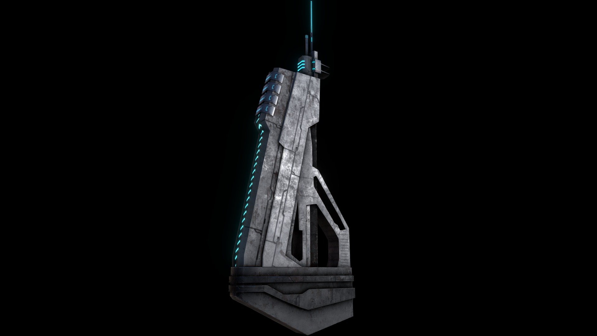 Modeled in Blender, textured in Substance Painter

Based on a Forerunner structure in the map Forge World from Halo Reach!

1 material total

Free to use! - Forge World Forerunner Tower - (FREE DOWNLOAD) - Download Free 3D model by Glitch5970 3d model
