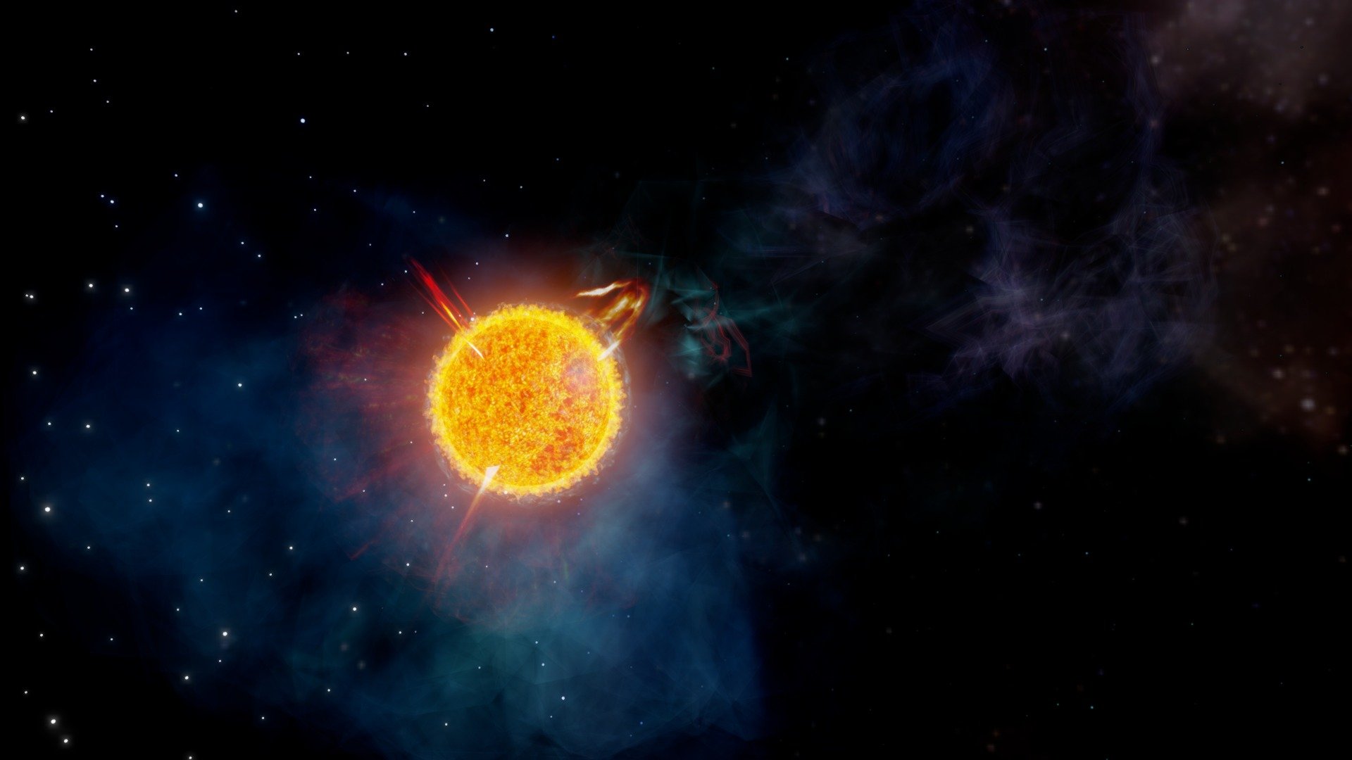 Betelgeuse is a red supergiant that shines in one of the &ldquo;shoulders
