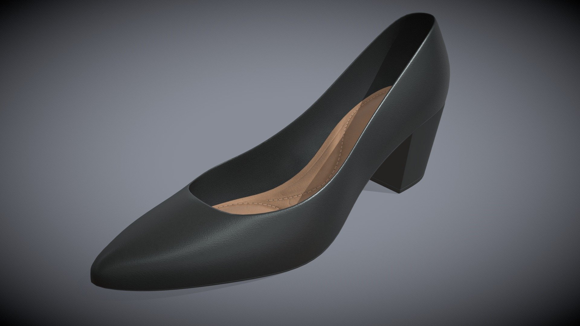 File Format: Fbx




.Max File Included




4K PBR Textures (Base Color, Roughness, Normal)




Polys: 8.120  Verts: 8.218


 - Women's Dress Shoe - Buy Royalty Free 3D model by Ruy Rios (@ruyrios) 3d model