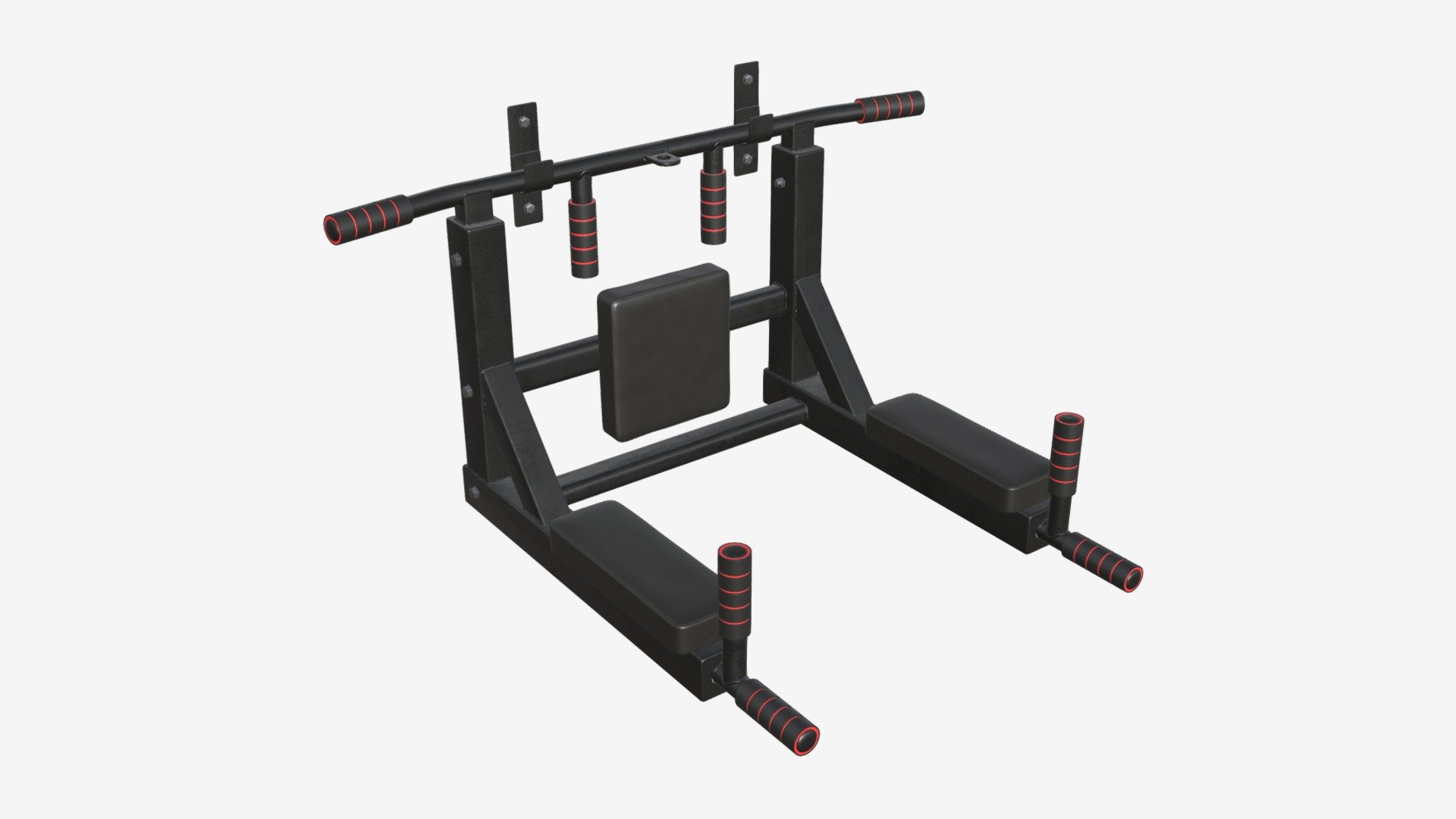 Universal pullup bar - Buy Royalty Free 3D model by HQ3DMOD (@AivisAstics) 3d model