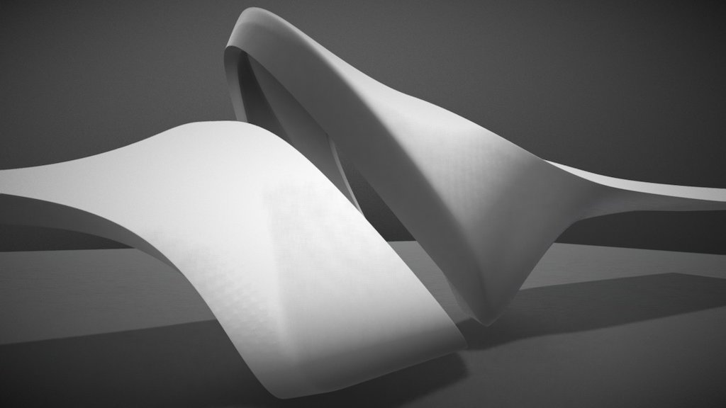 ZHA Table - ZHA Table - Download Free 3D model by archichudinow 3d model