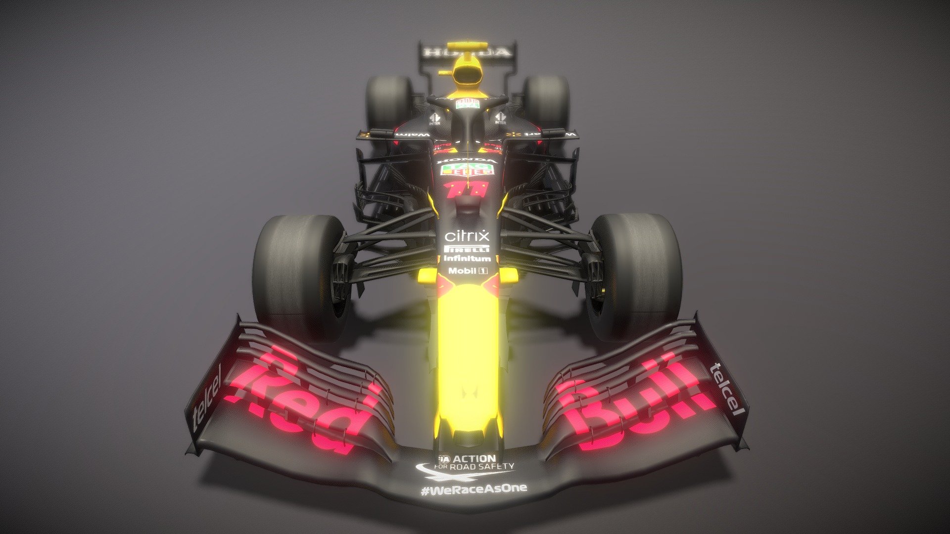 Red bull RB18 F1 Car Checo Perez - Auto RB18 Checo Perez F1 - 3D model by Digitars 3D (@digitars3d) 3d model