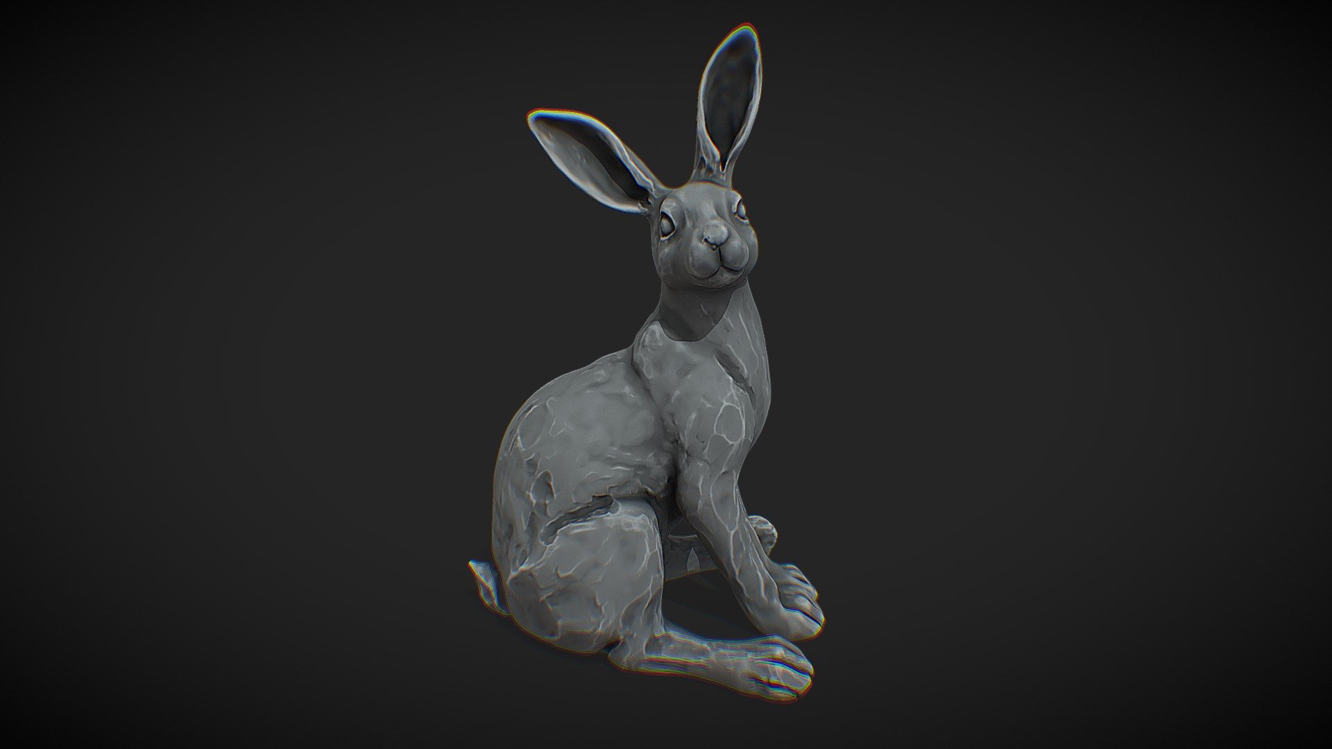 Bunny Sculpt - 3D model by 3DtheFreeD 3d model