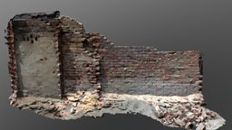 Damaged Brick Wall brick, stone, wall, wallscanchallenge