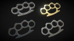 Set of brass knuckles