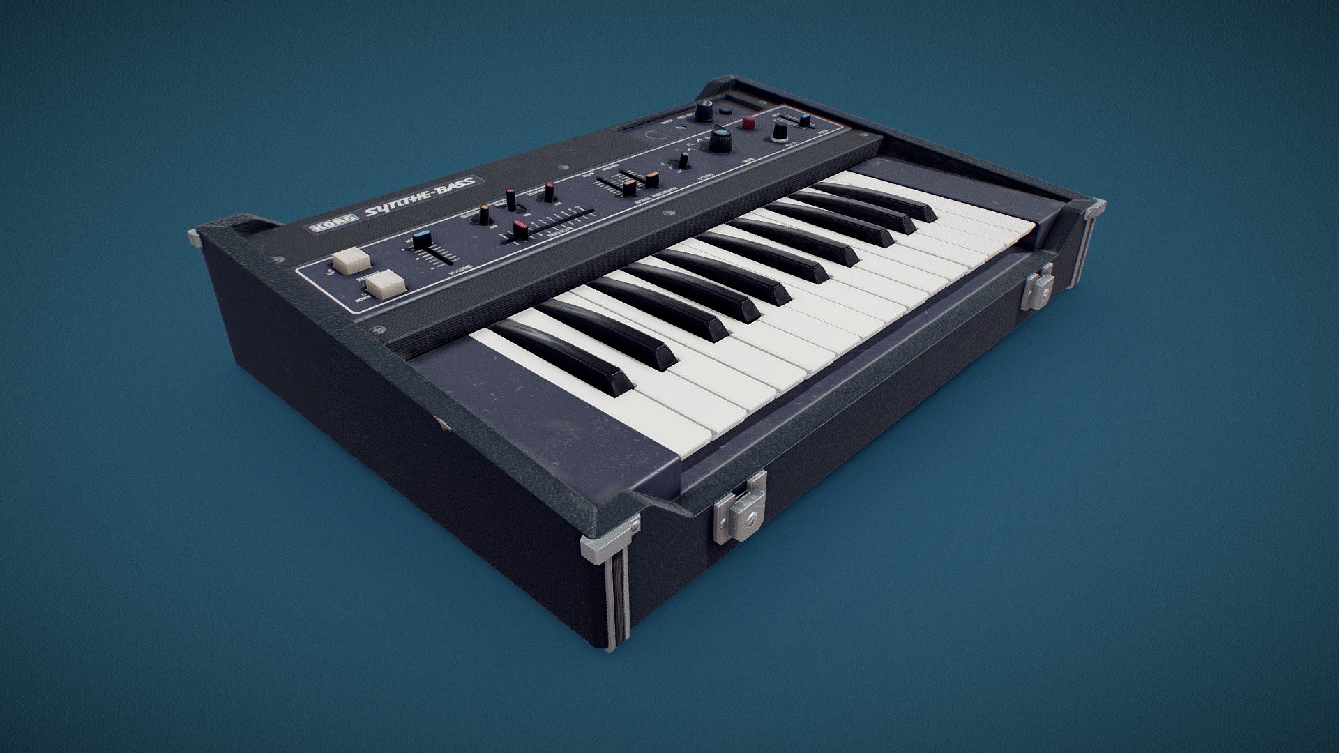I love vintage analogue synths and 80's mysic, so the model of one of them was a question of time. Two of my passions (3D modeling and retro-music) came together in this model.

My Artstation

 - KORG Synthe-Bass Retro Synthesizer - Buy Royalty Free 3D model by Igor Kulikov (@shuntup) 3d model