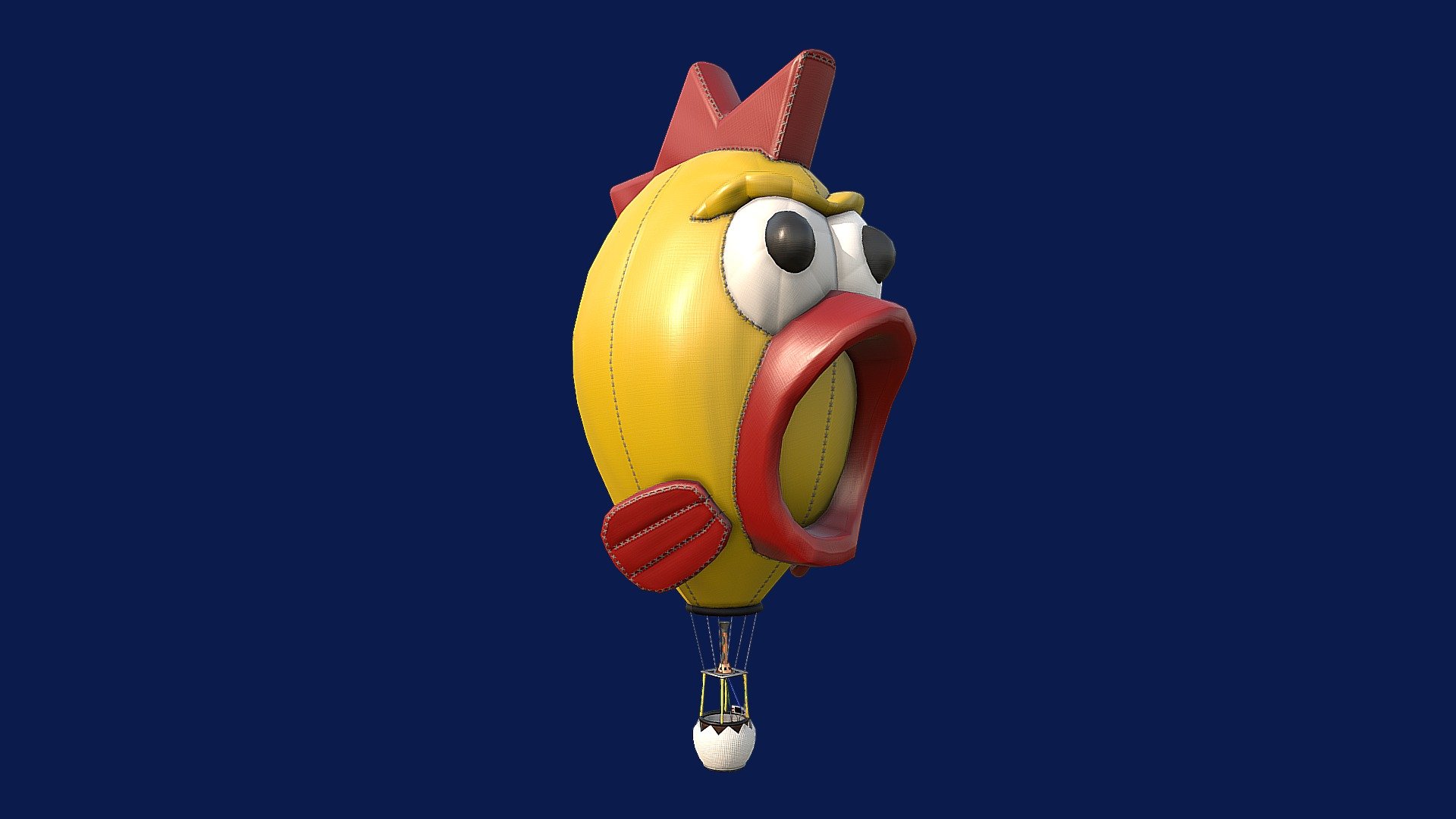 This is my 2021 world skills submission - Annoying Chicken - World Skills - 3D model by David (@DavidD90) 3d model